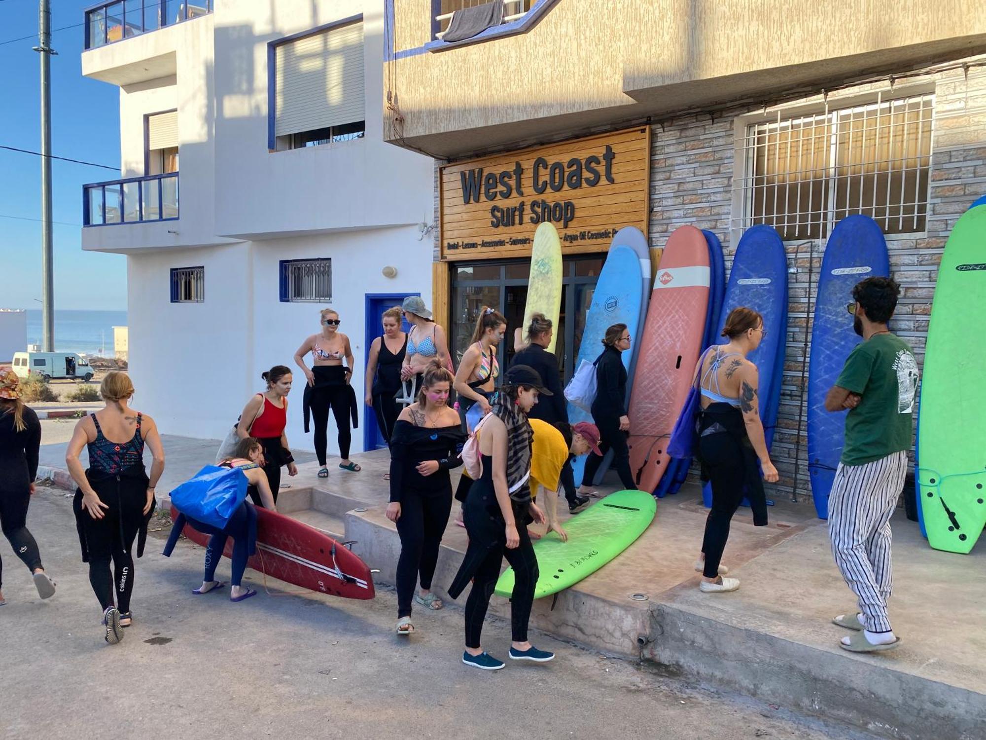 Ferienwohnung West Coast Surf House Imsouane Exterior foto